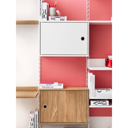 Caisson / 1 porte battante - L 58 x P 30 x H 42 cm - String Furniture