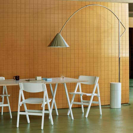 Chaise pliante Backflip bois blanc - Hay