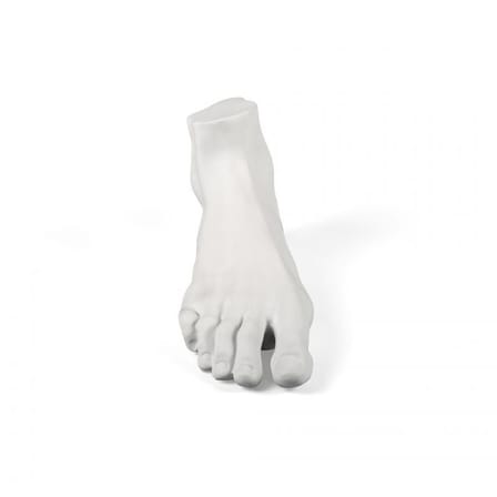 Décoration Memorabilia Mvsevm céramique blanc / Pied masculin - Seletti