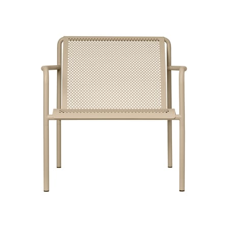 Fauteuil bas Dapple métal beige - Ferm Living