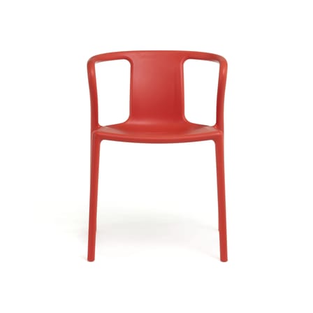Fauteuil empilable Air-Armchair plastique rouge / Jasper Morrison, 2006 - Magis