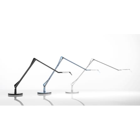 Lampe de table Aledin TEC LED plastique transparent / Diffuseur plat - Kartell