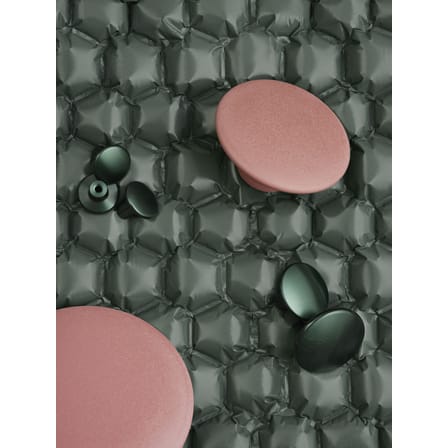 Set de 5 patères The Dots Métal / Différents diamètres - Muuto