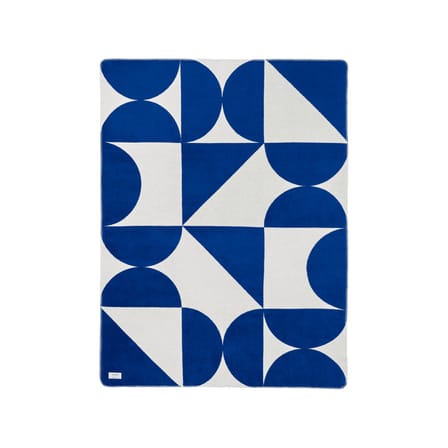 Plaid Tul bleu / 150 x 200 cm - NOO.MA