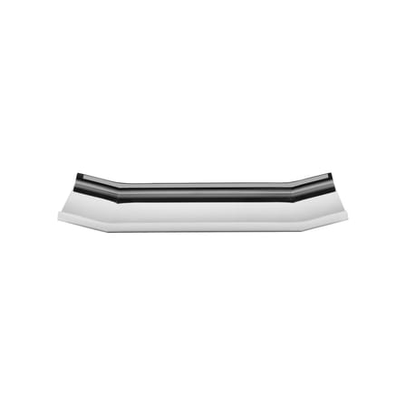 Plateau Arran métal argent / Enzo Mari, 1961 - 48 x 25 cm - Alessi