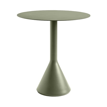 Runder Tisch Palissade Cone metall grün / Ø 70 - R & E Bouroullec - Hay