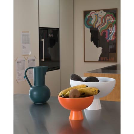 Schale Strøm Small keramik blau / Ø 15 cm - Keramik / Handgefertigt - raawii