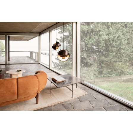 Suspension Multi-Lite Small métal noir / Ø 25 cm - Modulable & orientable / Réédition 1972 - Gubi