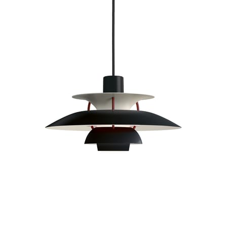 Suspension PH 5 Mini métal noir / Black edition 2025 - Ø 30 cm - Louis Poulsen