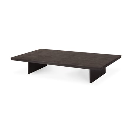 Table basse Grooves bois / 170 x 120 x H 34 cm - Ethnicraft