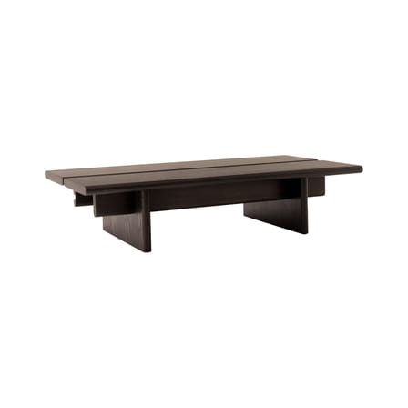 Table basse Ita OS3 bois marron / 110 x 60 x H 25 cm - &tradition