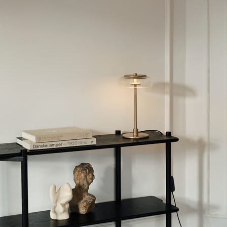 Blossi LED Table lamp glass gold / H 31 cm - NUURA