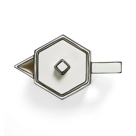 Théière Carte Blanche céramique blanc - Serax