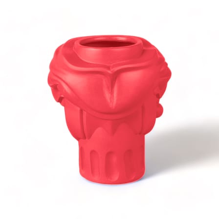 Vase Magna Graecia - Woman céramique rose / H 33 cm - Seletti