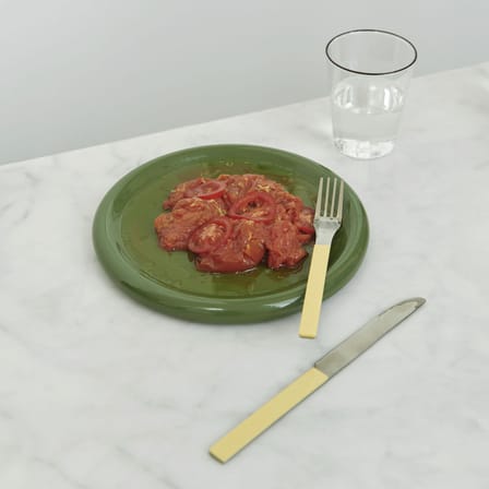 Set de 2 assiettes à dessert Barro céramique / Ø 18 cm - Hay