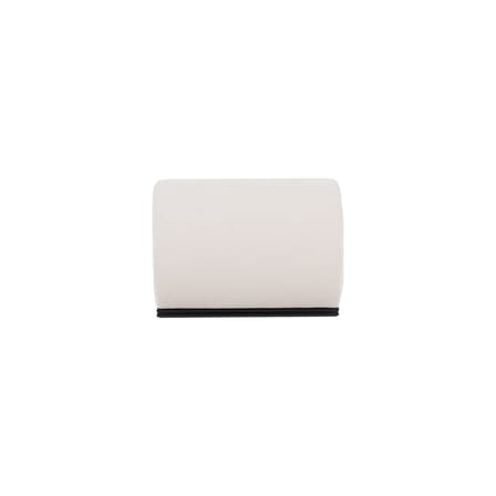 Banc rembourré Place des Petits Pères tissu gris Court par José Lévy / L 60 cm - Exclusivité Made In Design - Lelièvre Paris