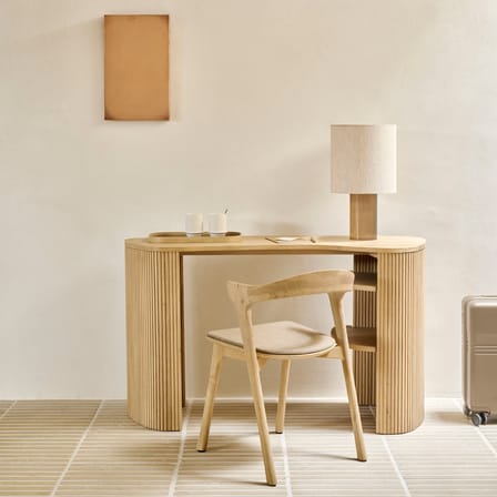 Bureau Roller Max bois naturel / L 137 x P 52 cm - Ethnicraft
