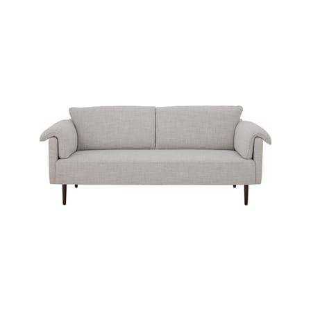 Canapé droit Chesham tissu blanc / 3 places - L 200 cm - Bloomingville