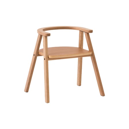 Chaise enfant Growing Green bois naturel - NOBODINOZ