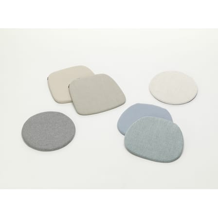 Cuscino per seduta Soft Seat tessuto beige / Type A - 39,5 x P 38,5 - Vitra