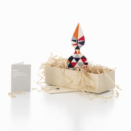 Décoration Wooden Dolls - No. 12 bois multicolore / By Alexander Girard, 1952 - Vitra