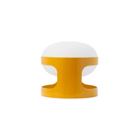 Lampe de table KD28 plastique jaune / Joe Colombo, 1967 - Recyclé - Kartell