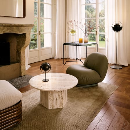 Lampe extérieur sans fil rechargeable Multi-Lite métal noir / Louis Weisdorf, 1972 - Gubi