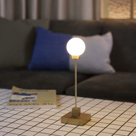 Lampe extérieur sans fil rechargeable Snowball LED / H 33 cm - Northern 