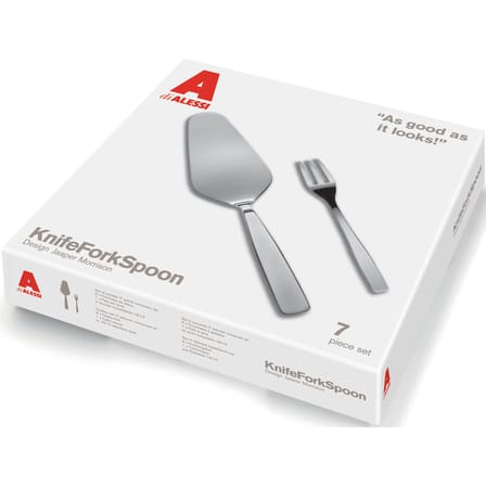 Pelle à tarte KnifeForkSpoon métal - Alessi