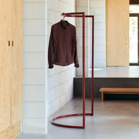 Portant Colour Rack métal / Forme C - L 112 x P 54 cm - Hay