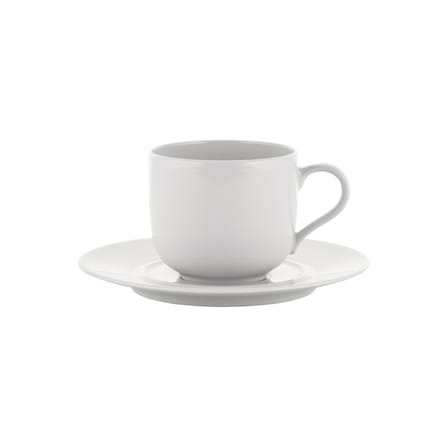 Set de 4 soucoupes / Pour tasse à café ou à thé La Bella Tavola - Alessi