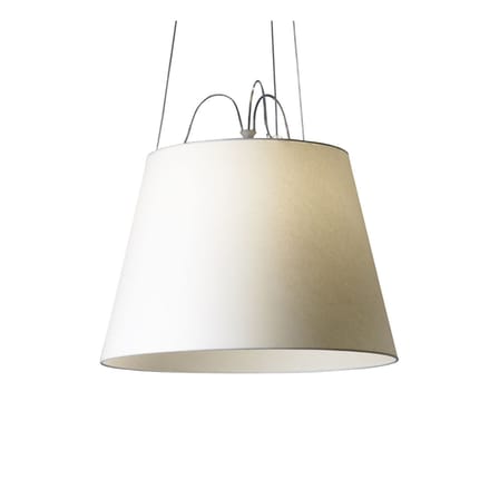 Suspension Tolomeo Mega papier beige / Ø 52 cm - Artemide