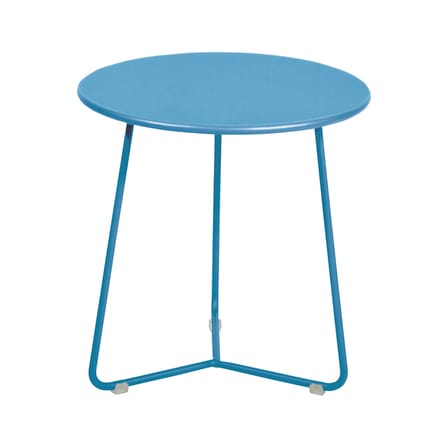 Table d'appoint Cocotte métal bleu / Ø 34 x H 36 cm - Fermob