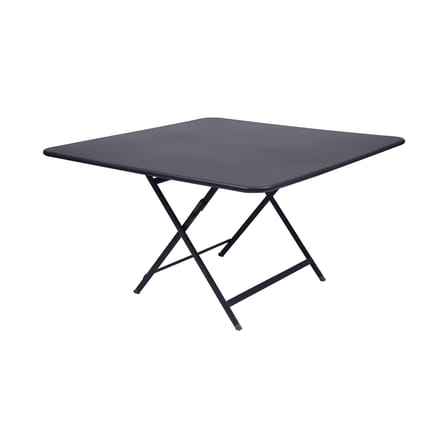 Table pliante Caractère métal gris / 128 x 128 cm - Fermob