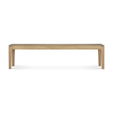 Banc Bok bois naturel / L 186 cm - Chêne massif - Ethnicraft