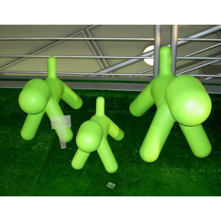 Décoration Puppy Small plastique blanc / L 42 cm - Eero Aarnio, 2003 - Magis