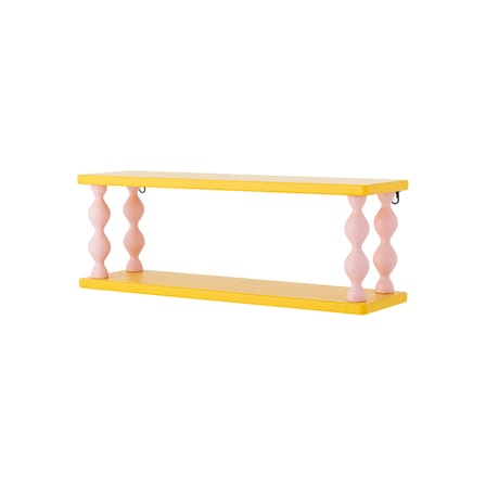 Etagère murale Bibiola bois jaune / L 60 x H 21.5 cm - Bloomingville