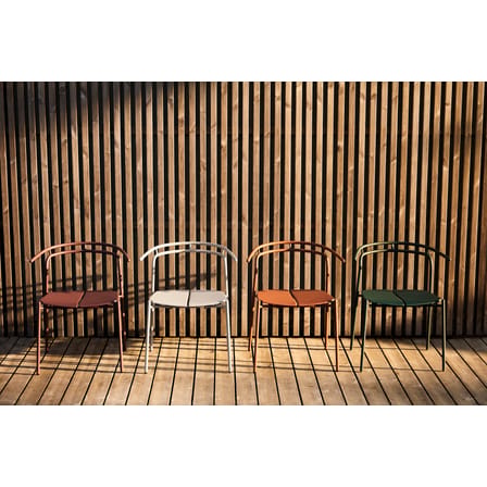 Fauteuil Novo métal multicolore / Métal / Modèle d'exposition - AYTM