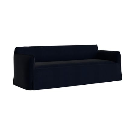 Canapé droit Mimi tissu bleu / 3 places - L 230 cm - Hay