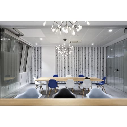 Sedia DSW - Eames Plastic Side Chair materiale plastico bianco / (1950) - legno chiaro - Vitra
