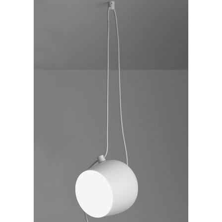 Suspension AIM métal blanc LED /  Ø 24 cm - Flos