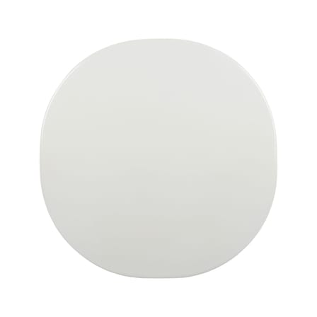 Table basse Carmel Medium céramique blanc / Ø 75 x H 30 cm - Gubi