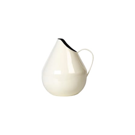 Vase Rosario métal beige / Fer émaillé - BROSTE COPENHAGEN