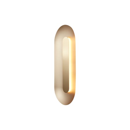 Applique Sasi Large métal or / LED - H 65 cm - NUURA