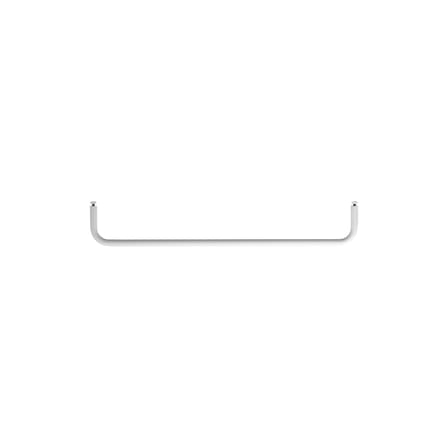 Barre de suspension / L 53 cm - Pour étagères en métal perforé - String Furniture