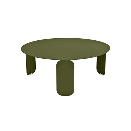 Bebop Coffee table metal green / Ø 80 x H 32 cm - Fermob