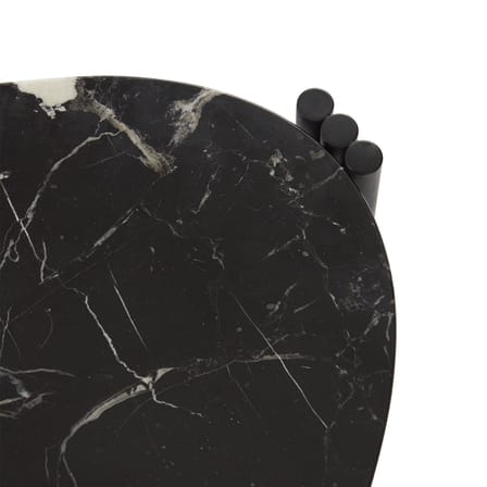 Tribus Coffee table stone black / 92 x 47 x H 35 cm - Marble - AYTM