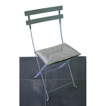 Coussin d'assise  tissu gris / Pour chaise Bistro - Fermob