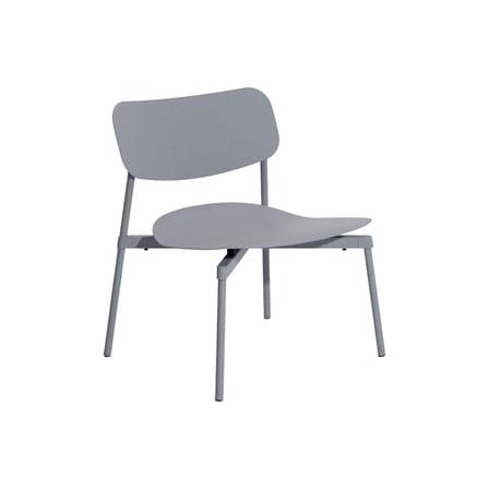 Fauteuil bas Fromme métal gris / Aluminium - Petite Friture