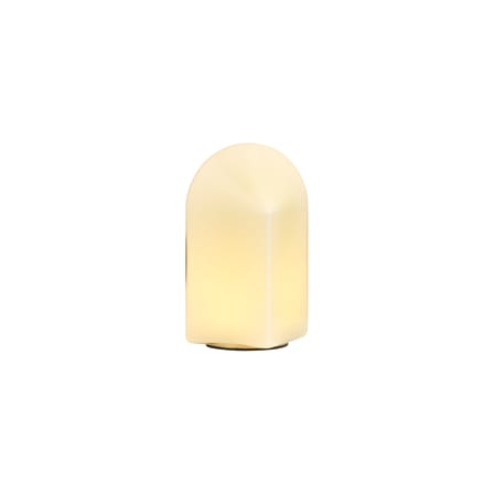 Lampe de table Parade LED verre blanc / H 24 cm - Hay